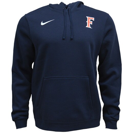 Nike Club Fleece Hoodie-Navy